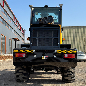 Mini-chargeuse sur pneus hydraulique 2 tonnes, engin <span class=keywords><strong>de</strong></span> terrassement 4x4, chargeuse frontale améliorée - Moteur diesel - Product Image 3