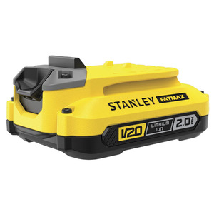 แบตเตอรี่ลิเธียมไอออน Stanley Fatmax V20 2.0Ah อุปกรณ์เสริมเครื่องมือไฟฟ้า - Product Image 1