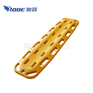 Primo soccorso giallo un pezzo HDPE bordo <span class=keywords><strong>spinale</strong></span> in plastica per il salvataggio in acqua bambino pediatrico - Product Image 5