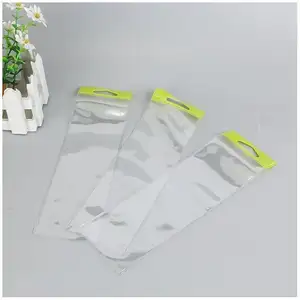 Customized Plastic Bags sac plastique personnalisable Small Biodegradable Flat Fishing Worm Printed Rice Plastic Cup Holder Bag