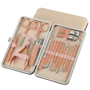 Phantasie japanischen 777 maniküre set edelstahl schwarz Nail Clipper Set Für Geschenk