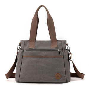 Fashion Canvas Handbags Women High Quality <b>Shoulder</b> <b>Bags</b> Designer Brand <b>Large</b> Capacity Tote Ladies Simple Shopping Hand <b>Bag</b> - Product Image 3