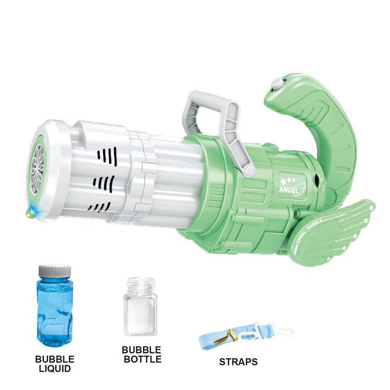 Пистолет для мыльных пузырей с 10 отверстиями, автоматический пистолет для мыльных пузырей gatlin, оптовая продажа