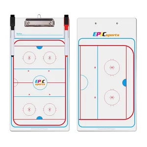 Stain Proof Lớn Ice Hockey Bảng Trắng Sơ Đồ Bóng Chuyền Bóng Rổ Hockey Huấn Luyện Khô Erase Board