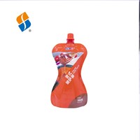 Feiao Emballage alimentaire Doypack avec bec verseur, pochette personnalisée à bec verseur d'angle pour Ketchup, Sauce Pimentée, Sauce Tomate