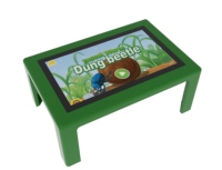Table de café intelligente avec système Android Windows de 32 pouces, table de jeu interactive tactile pour enfants