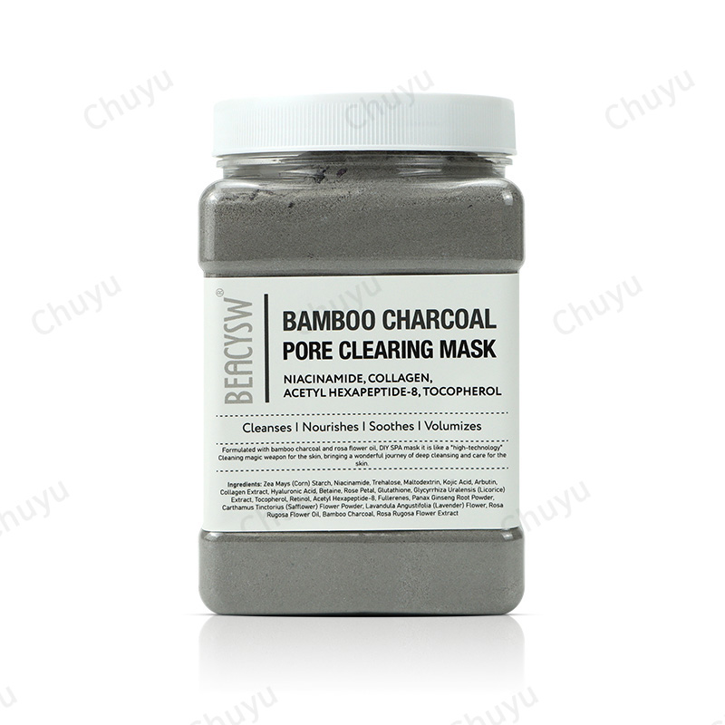 Masque de compensation de pores de charbon de bambou