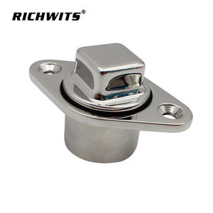 Bouchons d'évacuation d'eau en acier inoxydable 316 en forme de diamant RICHWITS, quincaillerie marine pour bateau et yacht, bouchons de vidange de la poupe - Product Image 4