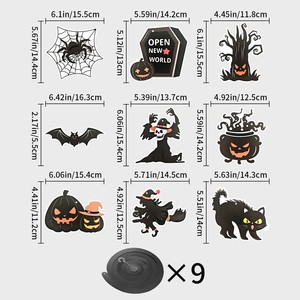 Décorations suspendues en <span class=keywords><strong>spirale</strong></span> pour Halloween, ornements de plafond en <span class=keywords><strong>spirale</strong></span>, découpes de citrouille, fantôme, chauve-souris, sorcière, décorations de plafond intérieures pour Halloween - Product Image 5