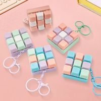 Llavero con Teclado de 9 Botones, Juego de Teclado para Dedos, Juguete de Coordinación Mano-Ojo, Juguete Antiestrés