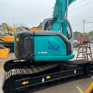 รถขุด Kobelco SK135SR มือสอง ขนาด 13.5 ตัน เครื่องยนต์ Isuzu แรงดันสูง ระบบไฮดรอลิก พร้อมเกียร์ปั๊มแบริ่ง รุ่นปี 2022 มอเตอร์ PLC ขาย - Product Image 6