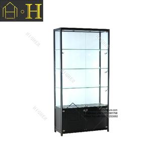 Tiêu chuẩn và tùy chỉnh thiết kế nhôm kính trưng bày với màn hình hiển thị ánh sáng LED cho cửa hàng trang sức - Product Image 5