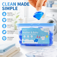 Produits de nettoyage écologiques : Lessive en dosettes – Produits chimiques quotidiens très demandés