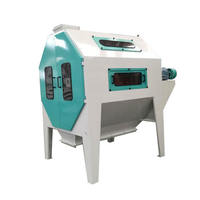 Nettoyeur de tambour à riz haute efficacité 5-33 TPH, machine agricole de décorticage du riz pour la séparation des grandes impuretés de la paille, certifié CE ISO