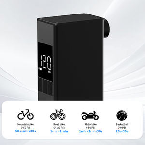 Nouvelle vente chaude Pompe à air électrique haute pression pour vélo portable en alliage d'aluminium Pompe pour vélo de route <span class=keywords><strong>VTT</strong></span> Produits tendance - Product Image 2