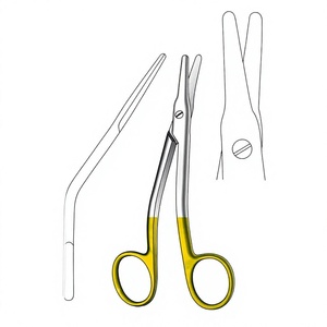Ciseaux chirurgicaux Walter-Cottle 16 cm / 6-1/4 pouces TC Gold, instrument de coupe de précision en acier inoxydable de qualité supérieure - Product Image 1