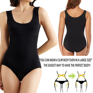 Fajas para mujer Fajas de control de barriga para mujer Vestido de control de barriga con fajas integradas - Product Image 3