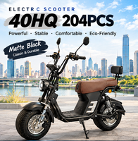 Vente en gros OEM : Trottinette électrique à pneus larges 60V 2000W, batterie LFP 20.8Ah, longue autonomie, Citycoco E-Scooter pour fournisseurs B2B