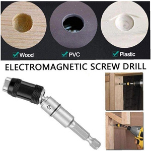Portabrocas Magnético Meixiu con Vástago Hexagonal, Cambio Rápido, Bloqueo Electromagnético, Guía para Brocas - Product Image 4