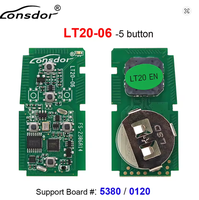 Lonsdor LT20-06 - Placa de Llave Inteligente Universal para Automóvil: 5380,0120 para T-oyota Previa Alphard Vellfire, Chip 8A+4D para K518ISE K518S KH100+