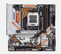 M-ATX B850M X3D Mode Turbo DDR5 baru 2025 Motherboard untuk Desktop AMD B850 AM5 saluran memori ganda kapasitas RAM 128 GB