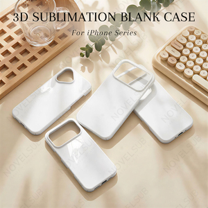 Coques de téléphone portable vierges personnalisables avec film 3D entièrement enveloppant par sublimation pour <span class=keywords><strong>iPhone</strong></span> 17/17 Air/17 Pro/17 Pro Max - Product Image 4