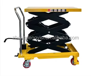 Table élévatrice hydraulique manuelle sur mesure, durable, pour voiture, 150 kg, 300 kg, 500 kg - Product Image 4