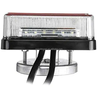 Kit d'éclairage de remorquage LED 12V/24V Câble magnétique 24 pieds Fiche 7 broches IP68 étanche CE approuvé pour toutes les remorques nouvel état