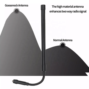 Antenne radio amateur 33cm/12.99in VHF UHF 144/430mHz pliable BNC SMAs col de cygne tactique pour radio talkie-walkie Baofeng - Product Image 5