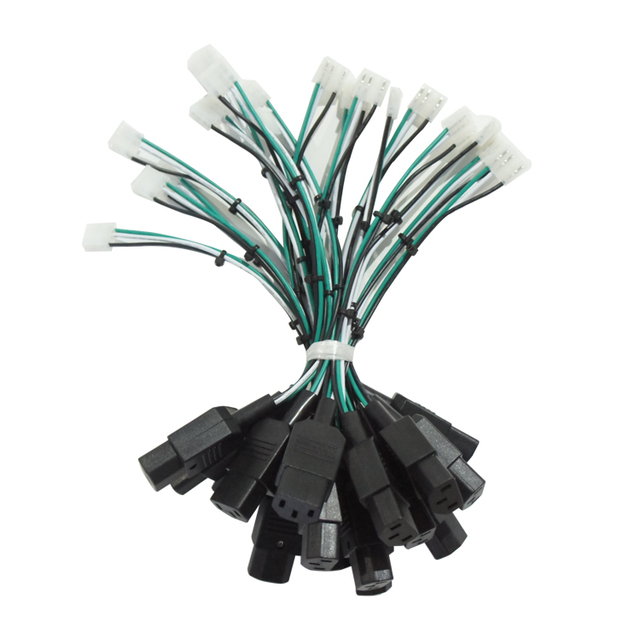 30years Professional Pinball Machinery Home Appliance Molex KK396 2p Custom Power Cable Assembly with PVC + Tinned Copper 12V