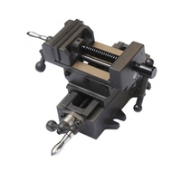 Étau de précision à glissière transversale 2 voies robuste pour table et perceuse, 3/4/5/6/8 pouces, pour le travail du bois