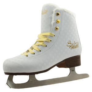 Entrepôt UE vente en gros femmes patins d'hiver couleur blanche élégant patinage <span class=keywords><strong>artistique</strong></span> pour dames - Product Image 5