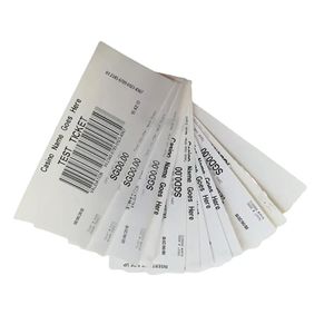 Billets de loterie et de bingo personnalisés pré-imprimés sur papier thermique, prix d'usine, pour machine à tickets - Product Image 3