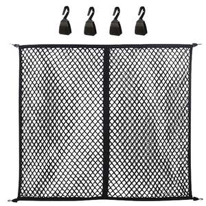 Wholesale Universal Car Trunk Net Elastic Luggage Organizer Storage <b>Nylon</b> Mesh Nets Stretchable Interior Network Pocket - Product Image 6