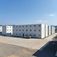 Maison conteneur TOPPRE à assemblage rapide, préfabriquée, modulaire, en acier galvanisé, résistante aux intempéries, pour projet de camp minier