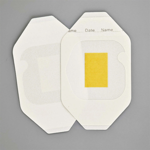 Plester balutan luka PU/tanpa tenunan, tali bantuan untuk perawatan luka, transparan steril tahan air - Product Image 2