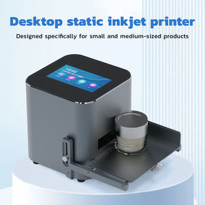 Imprimante jet d'encre statique industrielle avec système Android, capteur et déclencheur à pédale, machine d'impression <span class=keywords><strong>de</strong></span> codes QR et <span class=keywords><strong>de</strong></span> dates - Product Image 2