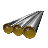 Tubería de Acero Soldada Galvanizada ERW ASTM P265GH con Extremos Lisos, Diámetro Exterior 76.1mm, Espesor 4.0mm, 12m, Tubería para Petróleo API, Certificación ISO 9001, Precio Competitivo