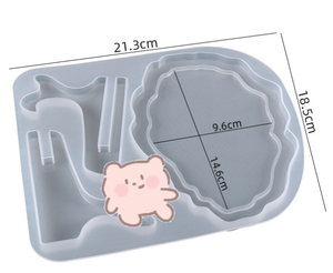 แม่พิมพ์เรซินซิลิโคนสำหรับกรอบรูปแม่พิมพ์ตกแต่งแบบไม่ขัดเงาสำหรับกรอบรูป - Product Image 6