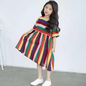 Nuevo Vestido de Fiesta Moderno para Niñas, Estilo Princesa, Arcoíris, Tailandés, para Niñas, Verano, de Proveedor Chino - Product Image 3