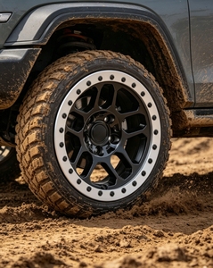 Nuevas Llantas Todoterreno <span class=keywords><strong>Wheelman</strong></span> 17x8.0 4x4 de Aleación, PCD5x127 con Diseño Cóncavo Funcional BeadLock, Garantía de 3 Años - Product Image 4