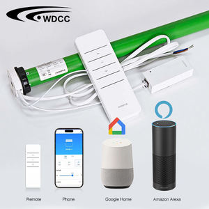 Rideaux Électroniques Intelligents pour Bureau Intérieur, Moteur Électrique Robotisé Ouverture/Clôture avec Rails en Plastique et Accessoires - Product Image 3