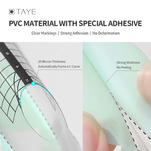 قوالب أظافر جل PVC عالية الجودة للترويج، منتج جديد لفن الأظافر - Product Image 4