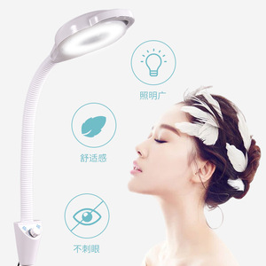 โคมไฟตั้งพื้น LED รุ่น Lt-C-J7202 พร้อมกระจกขยายสำหรับทำเล็บ ต่อขนตา แต่งหน้าถาวร ใช้ในร้านเสริมสวย - Product Image 3