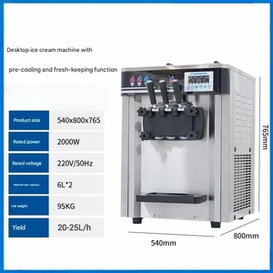 Hot Sale Stainless Steel Commercial Frozen Yogurt New <strong>Ice</strong> <strong>Cream</strong> Maker <strong>Machine</strong> <strong>Soft</strong> <strong>Serve</strong> <strong>Vending</strong> <strong>Ice</strong> <strong>Cream</strong> Making <strong>Machine</strong> - Product Image 3