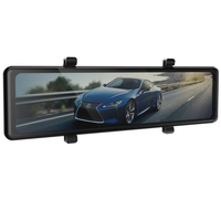 11.26 ''écran tactile voiture miroir caméra 2K + 1080P Wifi Gps Dash Cam double Camara miroir voiture Dvr avant et cabine arrière Dashcam ZD95A