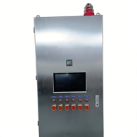Armoire de commande en acier inoxydable OEM certifiée CE/ISO, compatible avec les composants ABB/Schneider
