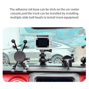 VINmounts Adaptador de bola de 1 pulgada para cámara deportiva, base de montaje para ciclismo y motocicleta - Product Image 5