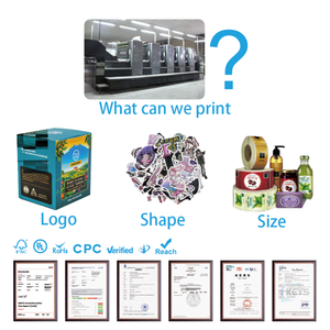 สติกเกอร์กันขโมยแบบวงกลมใสพิมพ์ลาย UV สำหรับขวดน้ำหอมแบบกำหนดเอง ตัวเลขวงกลมขนาดเล็กสำหรับเด็ก - Product Image 2
