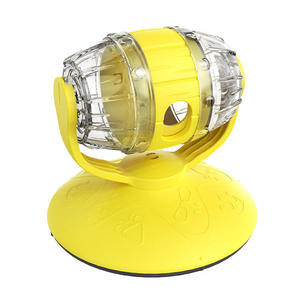 Windmill Turntable Cat <b>Dog</b> Food Leaker Toy Interactive Cat Treat Dispenser Funny Windmill Cat Toy - Product Image 1